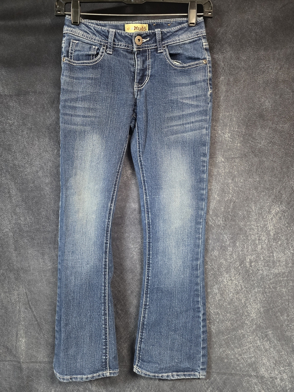 Mudd Girls Faded Blue Flare Jeans